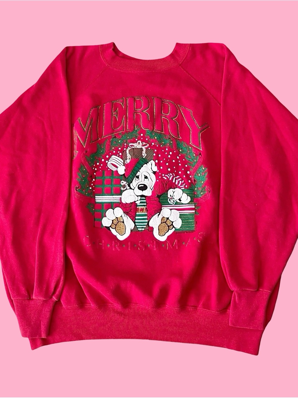Vintage 1990 Christmas Sweatshirt